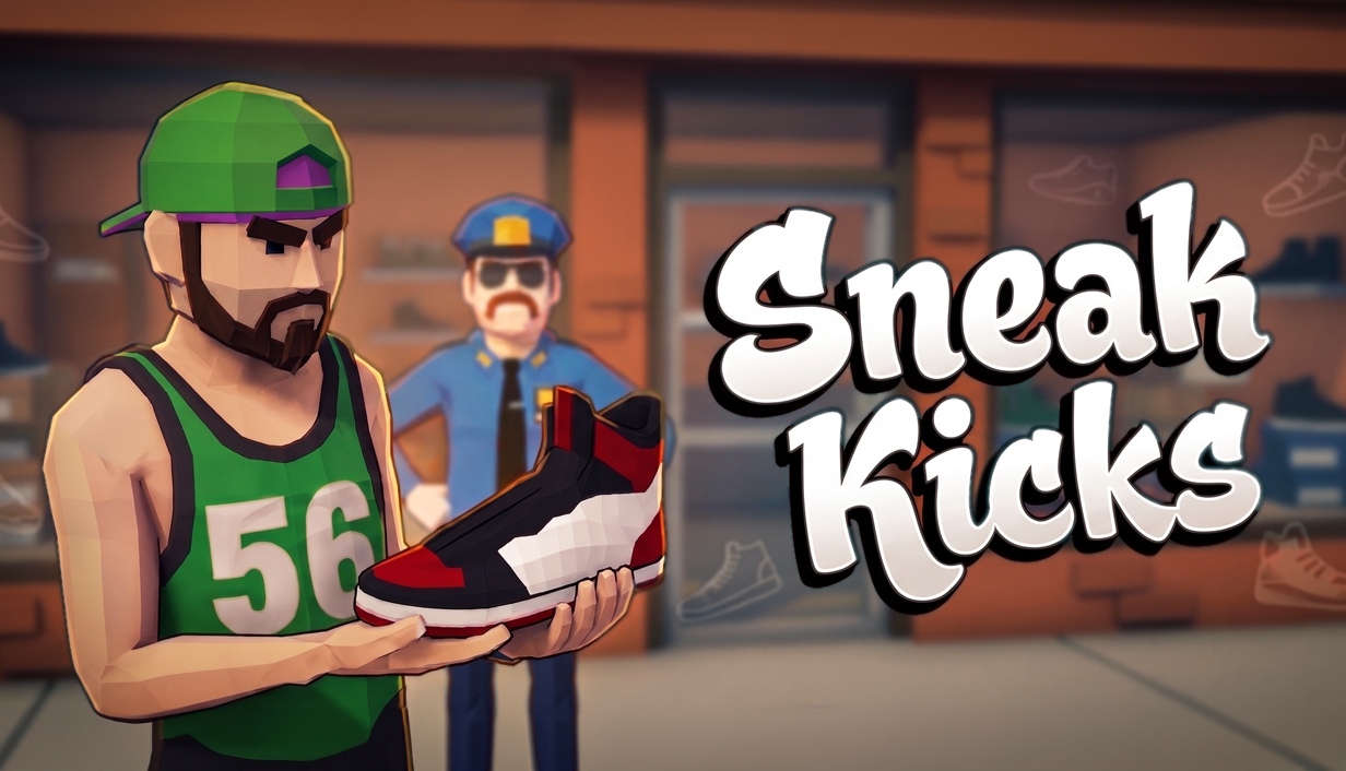 Sneak Kicks: Underground Shop Simulator anahtar görseli